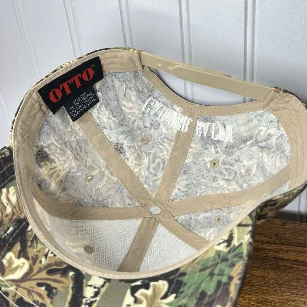 Carter Faith Cherry Valley COUNTRY MUSIC Otto Camo Trucker SnapBack Hat Cap OS